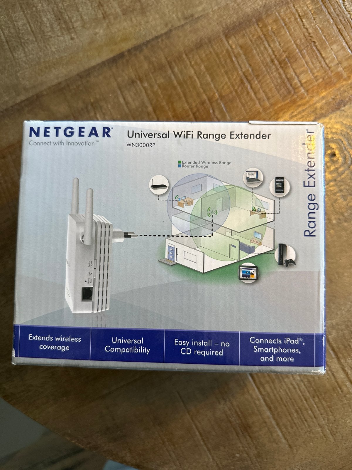 Netgear WN3000RP Universele WiFi Versterker - Topstaat!, Ophalen of Verzenden, Zo goed als nieuw