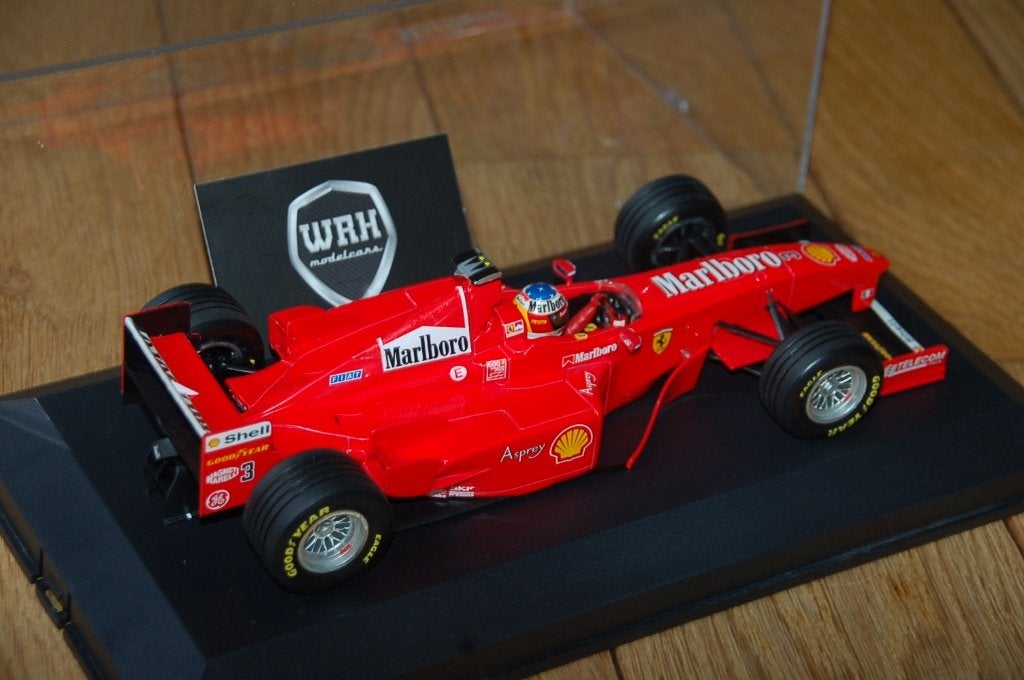 1:18 FERRARI F1 600TH GP SCHUMACHER Marlboro WRH, Verzenden, Zo goed als nieuw, Auto, Overige merken