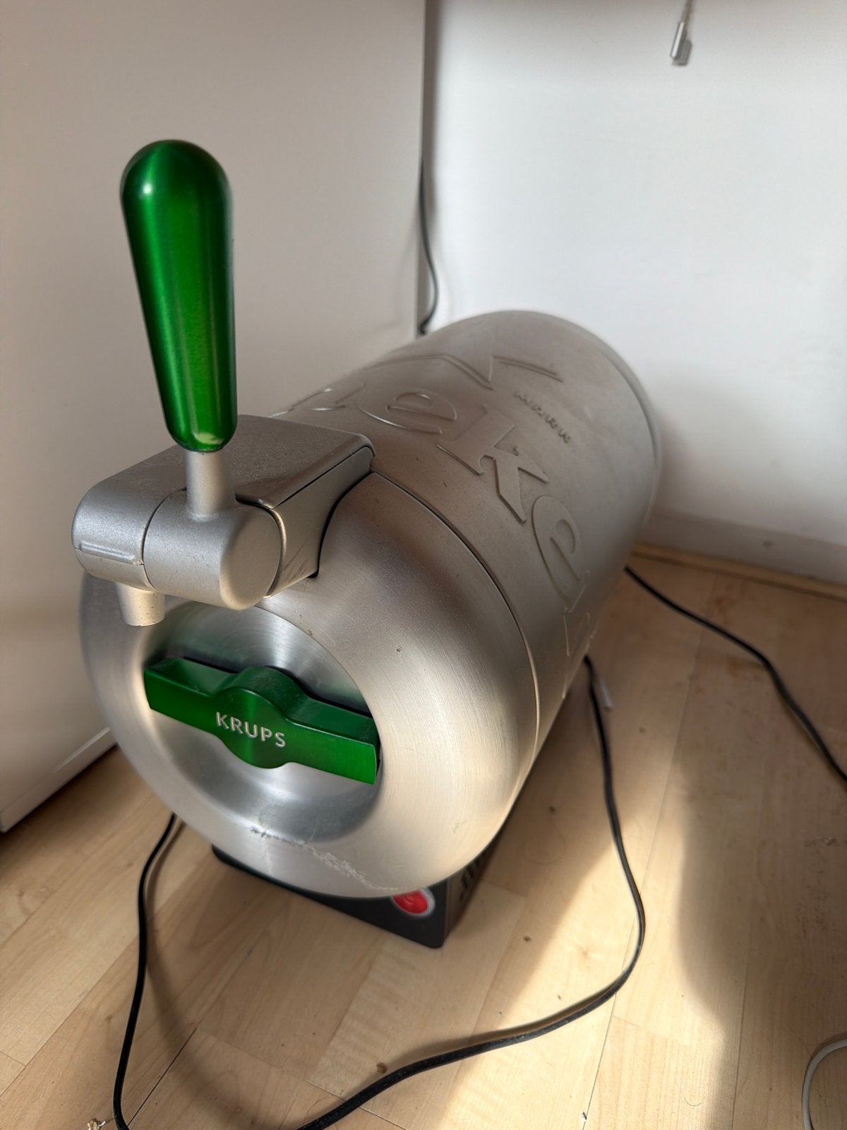 Krups Heineken The Sub Compact thuistap - Bierkoeler, Ophalen of Verzenden, Gebruikt, Krups