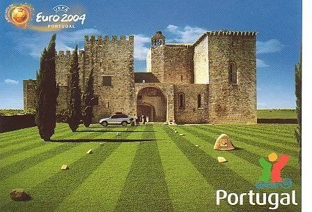 Ansichtkaart 	Euro 2004	Portugal	Alentejo, Verzenden, 1980 tot heden, Ongelopen, Sport en Spel