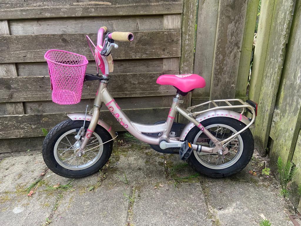Kinderfiets Batavus 12 inch, Ophalen, Gebruikt, Minder dan 16 inch
