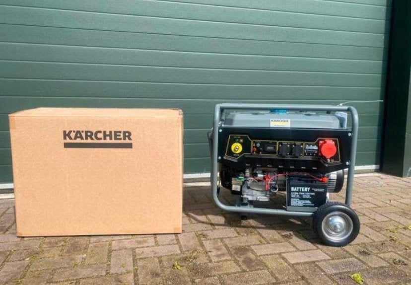 Kärcher PGG 8/3 generator 7kw, Ophalen, Zo goed als nieuw