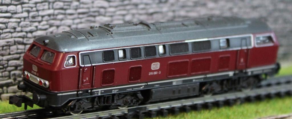 N spoor Diesel locomotief  Br.215, Overige merken, Ophalen of Verzenden, Zo goed als nieuw, Gelijkstroom
