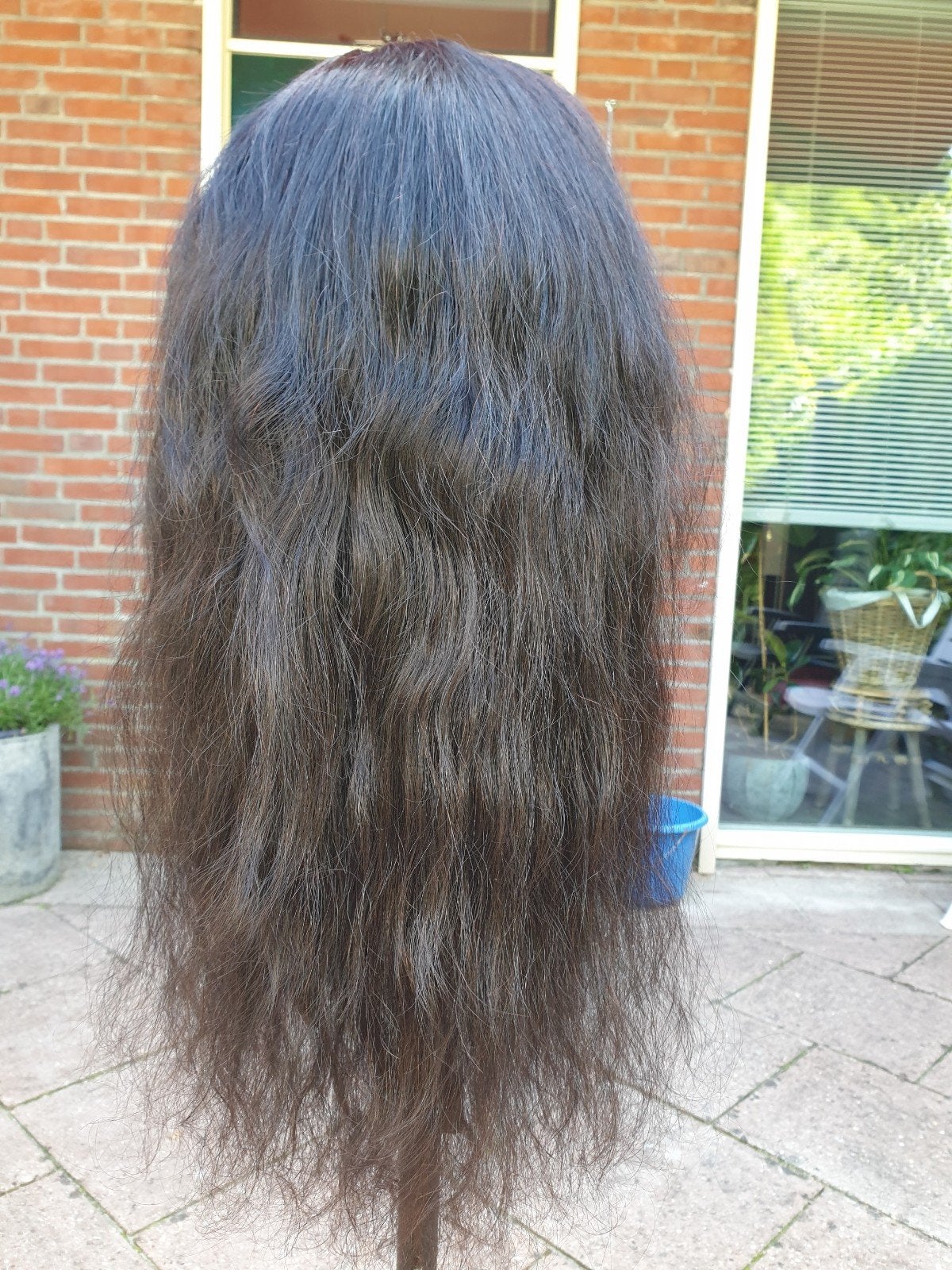 100%Real Remy Echt Haar Pruik Human Hair Wig, Ophalen of Verzenden, Nieuw, Pruik of Haarverlenging