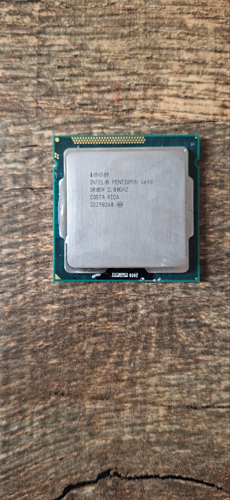 Intel Pentium G640 SR057 2.80GHz Processor, Computers en Software, Processors, Gebruikt, Intel Pentium G640, 2-core, LGA 1155