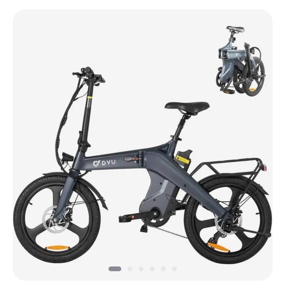 DYU T1 Vouwbare Elektrische Fiets nieuw in doos, Ophalen of Verzenden, Zo goed als nieuw, Overige merken