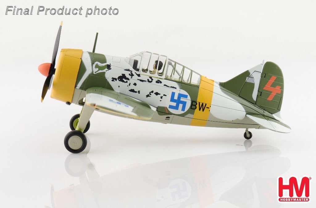Brewster Buffalo Finnish Air Force 1942 Hobby Master HA7014, Schaalmodel, Verzenden, Military-Models VJ Mendelssohnstraße 29 sales@military-models-vj.de