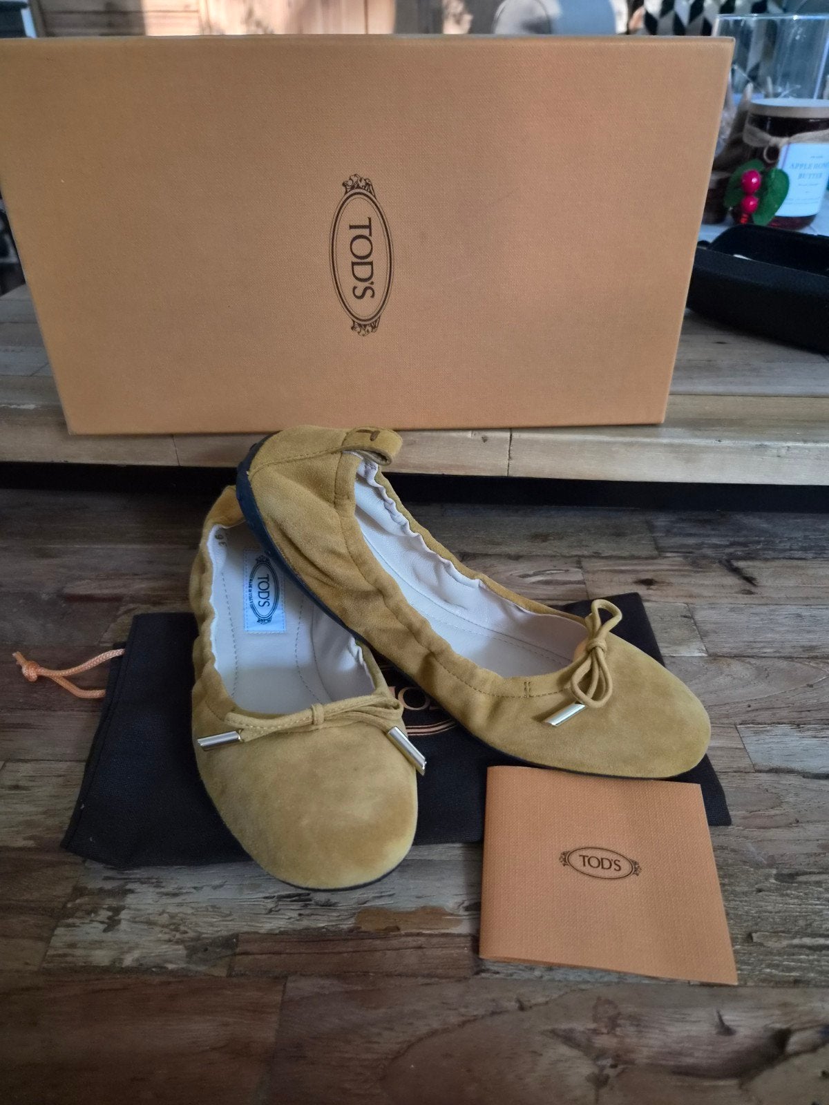 Tod's schoenen, Geel, Nieuw, Tod's, Ballerina's