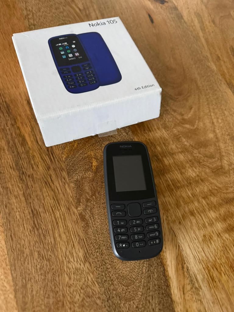 Nokia 105, Telecommunicatie, Mobiele telefoons | Nokia, Nieuw, Zwart, Ophalen of Verzenden
