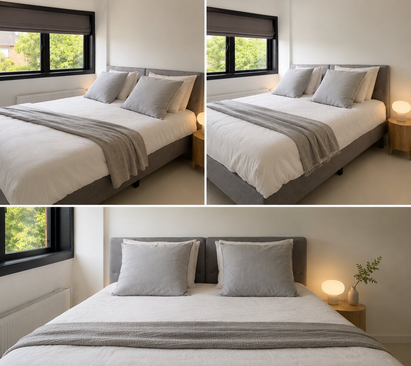 Emma Original Bed 180x200 + matras + AirGrid topper, Tweepersoons, Ophalen of Verzenden, Zo goed als nieuw, 180 cm