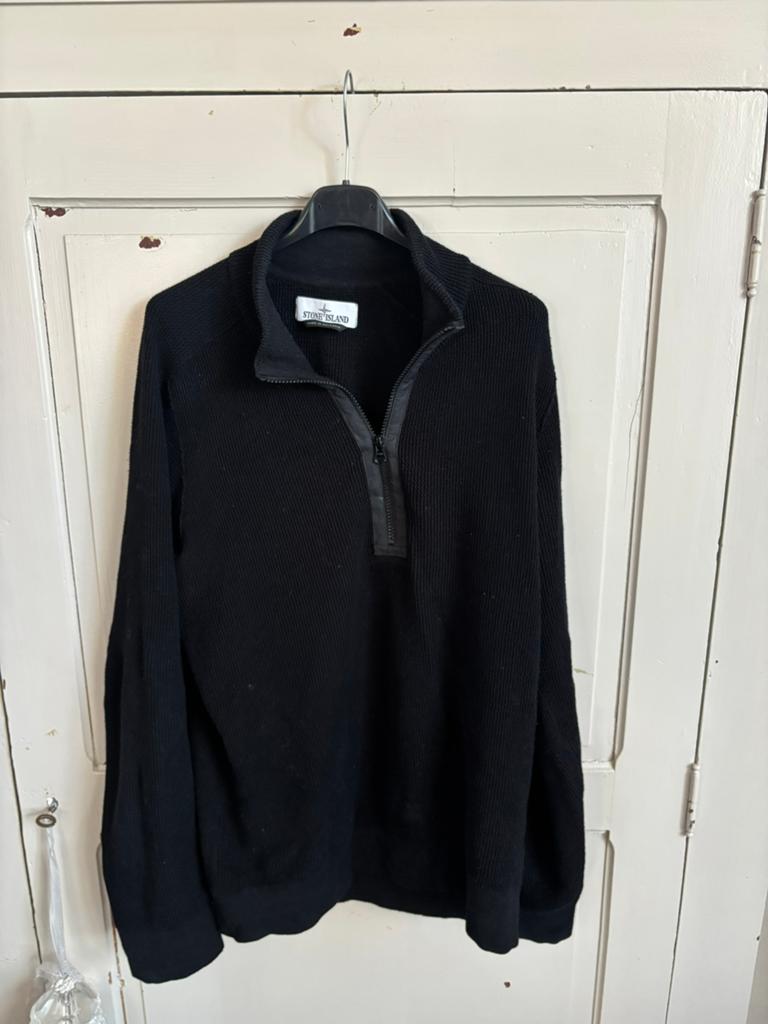 Stone Island Zipper Zwart - Zo goed als nieuw, Ophalen of Verzenden, Zo goed als nieuw, Overige maten, Zwart