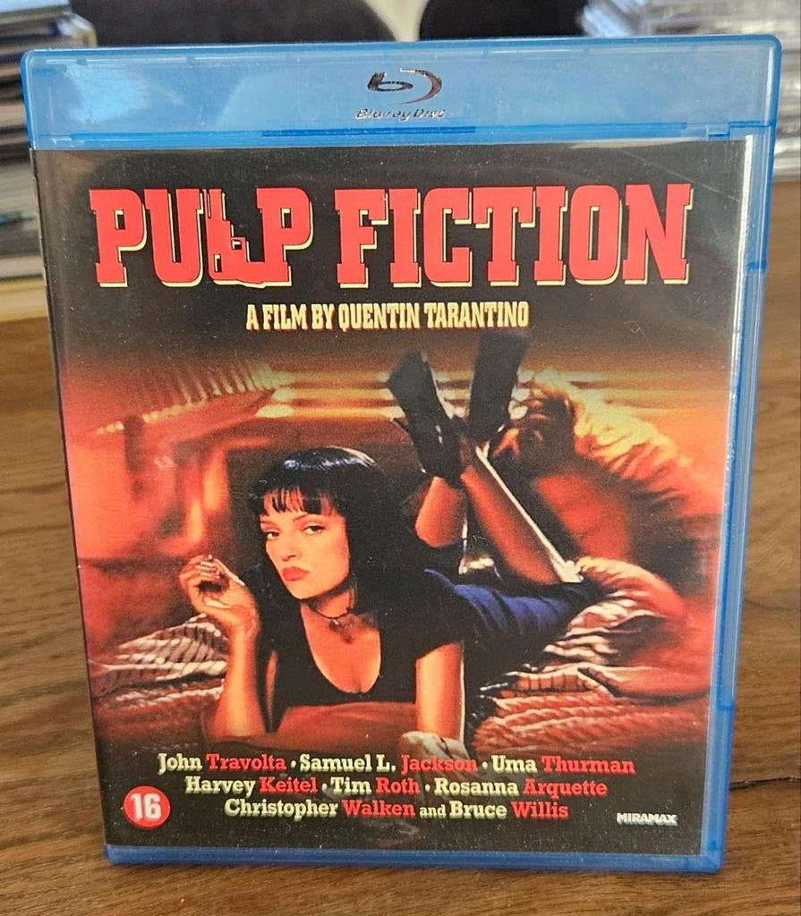 Pulp Fiction Blu-ray zgan, Ophalen, Zo goed als nieuw