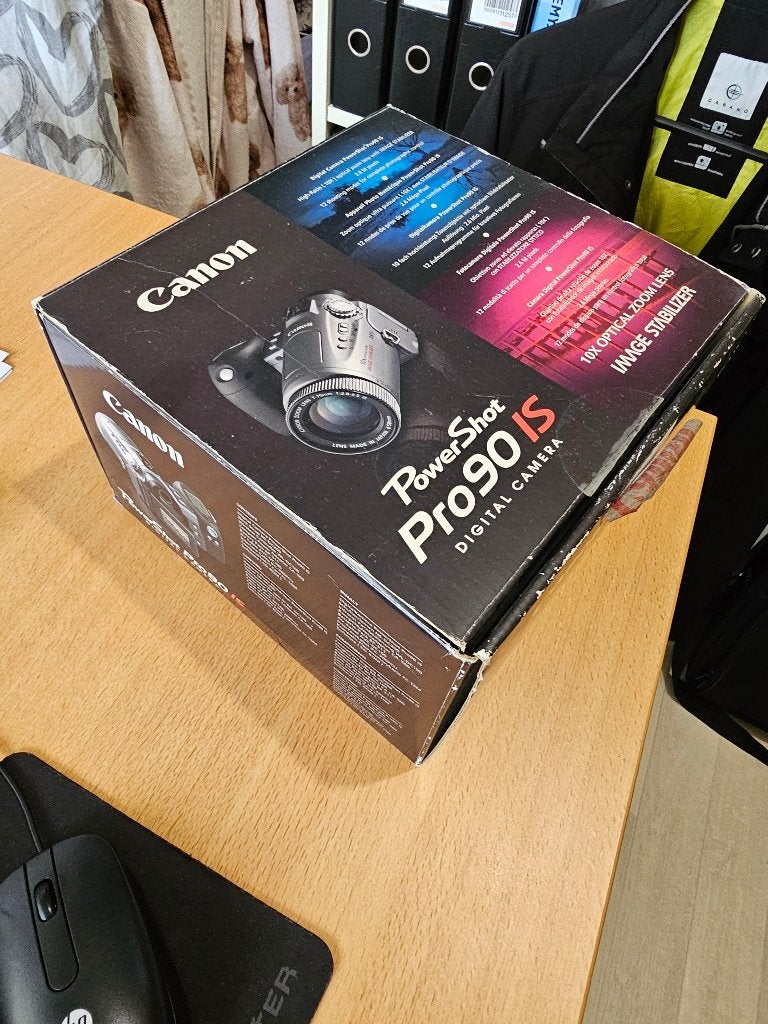 Fotocamera Canon Pro 90 IS voor de verzamelaar, Ophalen, Spiegelreflex, Canon, Zo goed als nieuw