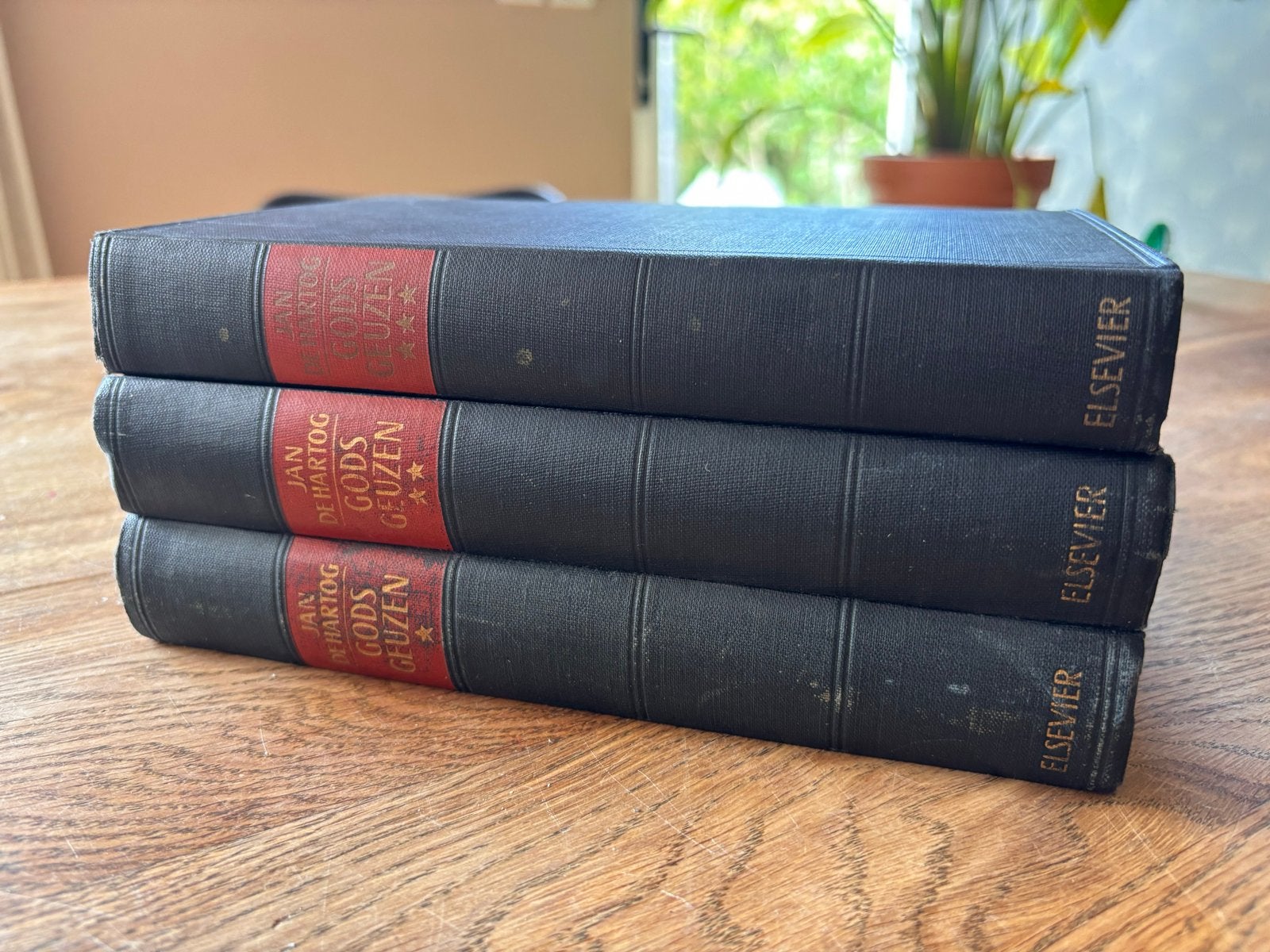 Jan de Hartog - Gods Geuzen complete trilogie, 1e druk, Ophalen of Verzenden, Gelezen, Nederland