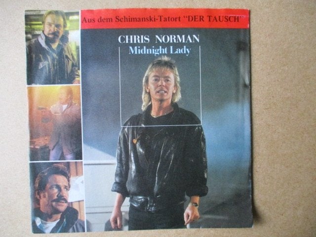 s3661 chris norman - midnight lady, Cd's en Dvd's, Vinyl Singles, Ophalen, Gebruikt, Overige genres