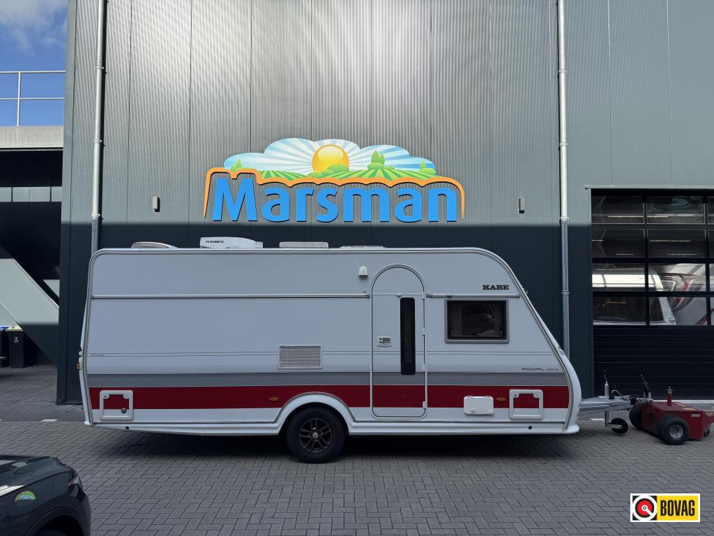 Kabe Royal 520 XL Model 2017 | 230 breed, Caravans en Kamperen, Rondzit, Kabe, Overige typen, Tot en met 4
