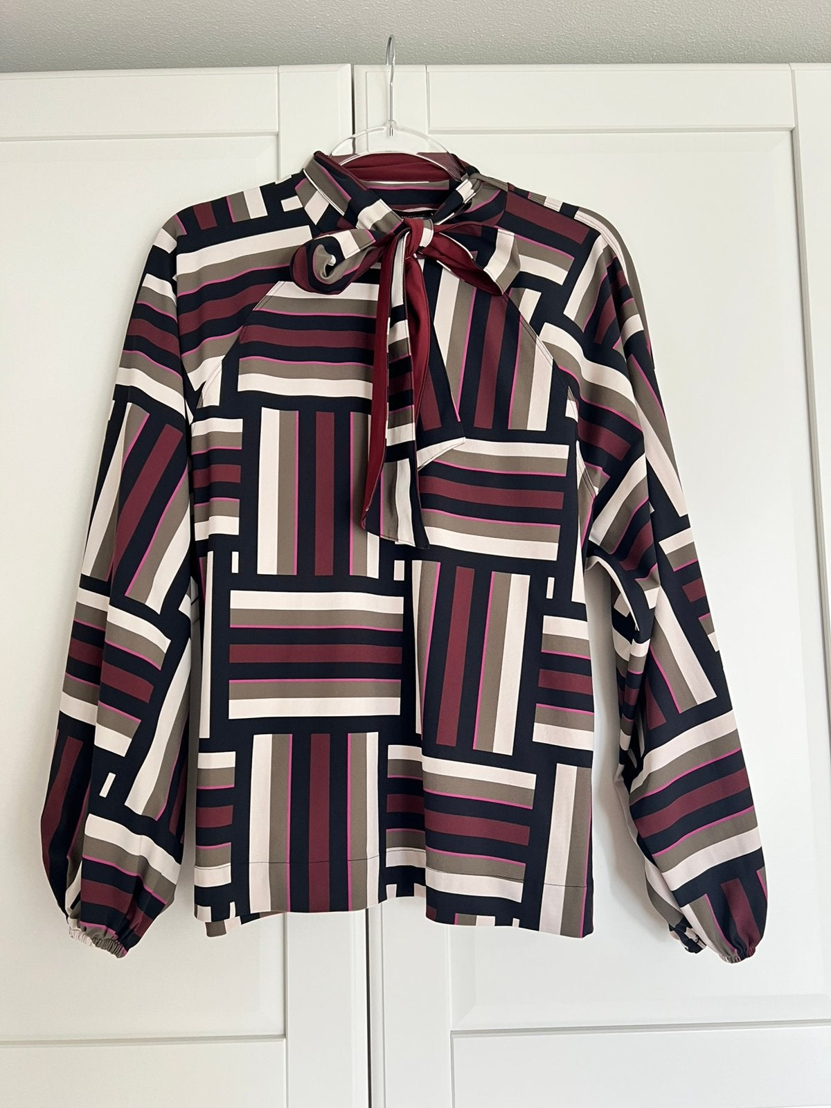 Studio anneloes teske graphic blouse XL multicolor, Kleding | Dames, Blouses en Tunieken, Overige kleuren, Maat 46/48 (XL) of groter