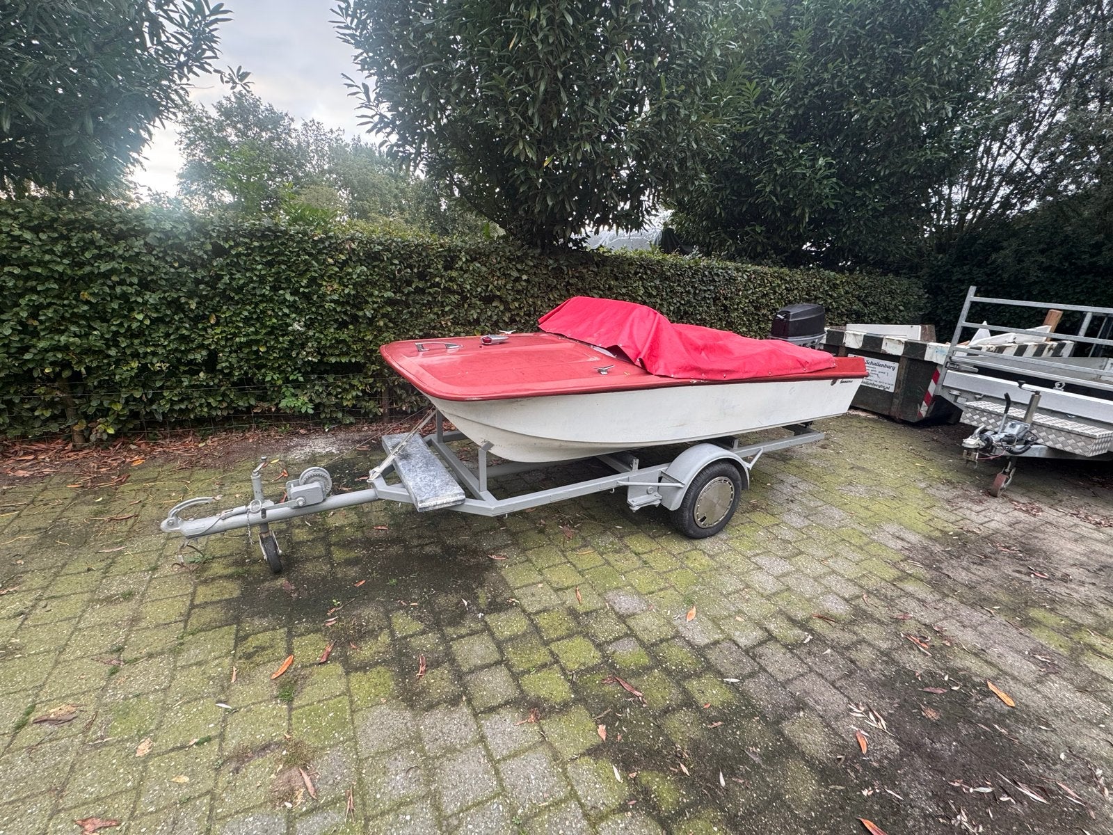 Yamaha CAT 14 speedboot met Evinrude 25 pk en trailer, Ophalen, Overige merken, Gebruikt, Minder dan 70 pk