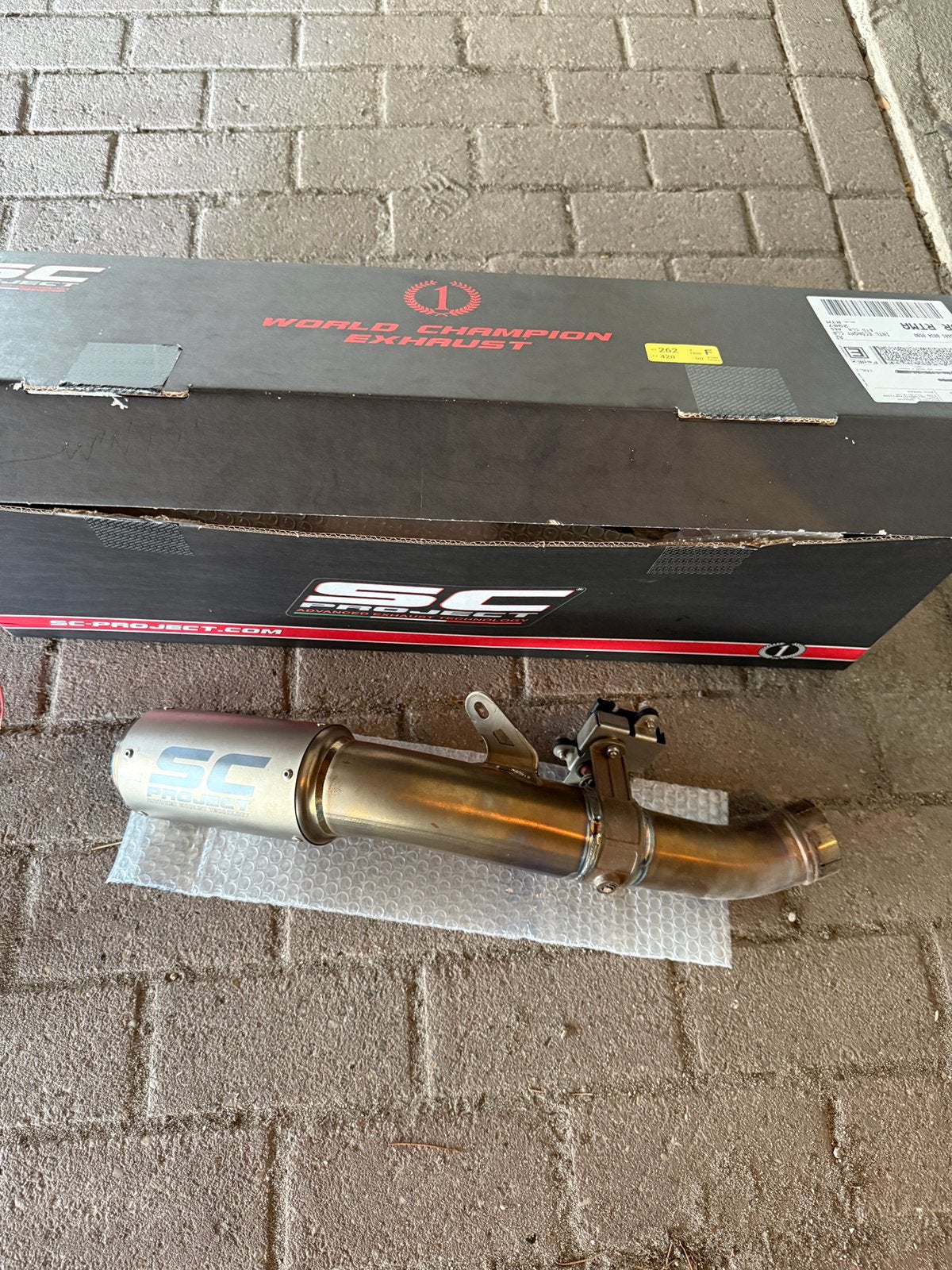 SC Project CRT uitlaat met db killer en klepsysteem, Auto-onderdelen, Ophalen, Gebruikt, Honda