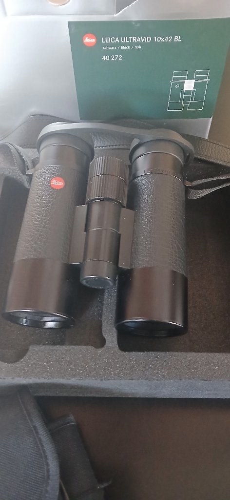 leica 10 x42  Bl............. verrekijker, Ophalen, Zo goed als nieuw, 8 tot 12x, Dakkant (recht)