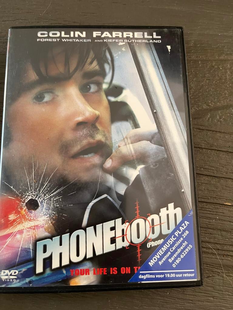 Phone Booth DVD - Actiethriller met Colin Farrell, Vanaf 12 jaar, Ophalen of Verzenden, Gebruikt, Actiethriller