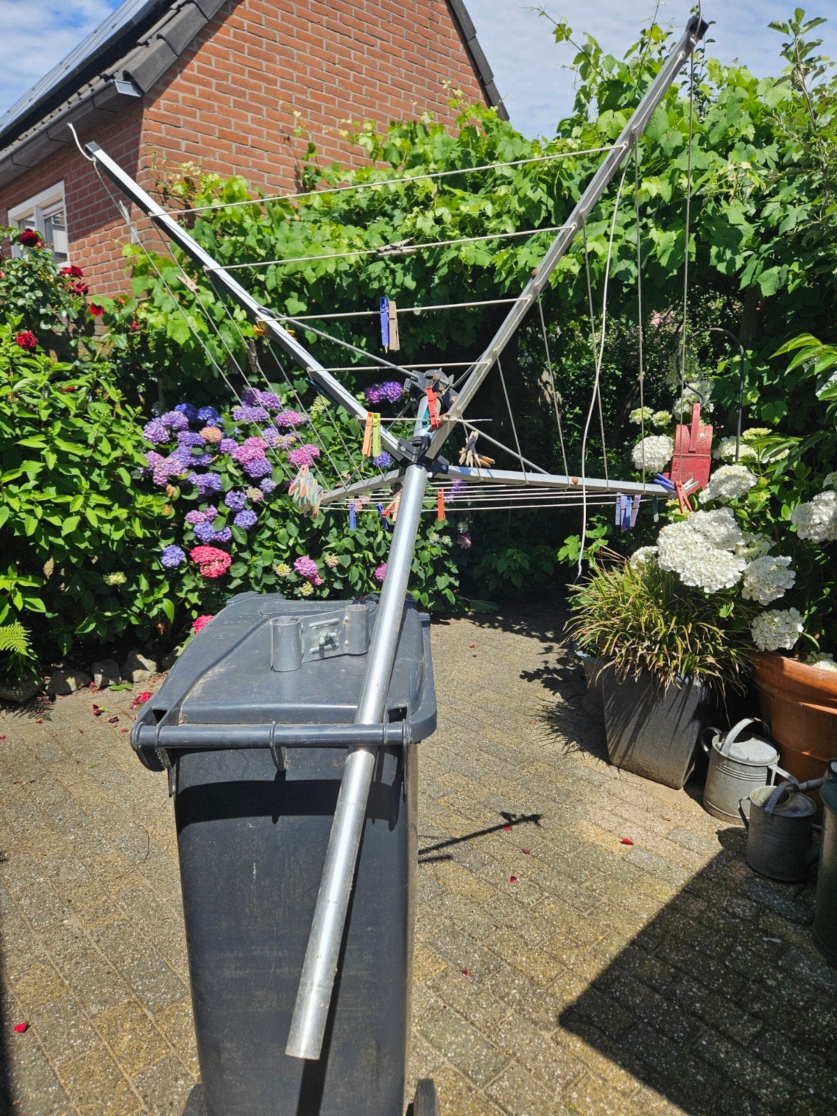 Stevige droogmolen voor buiten, Ophalen, Gebruikt