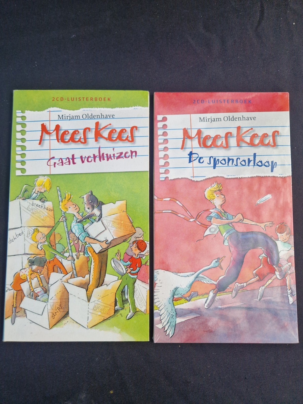 Mees Kees Luisterboeken - Gaat verhuizen & De sponsorloop, Ophalen of Verzenden, Mirjam Oldenhave, Cd, Kind