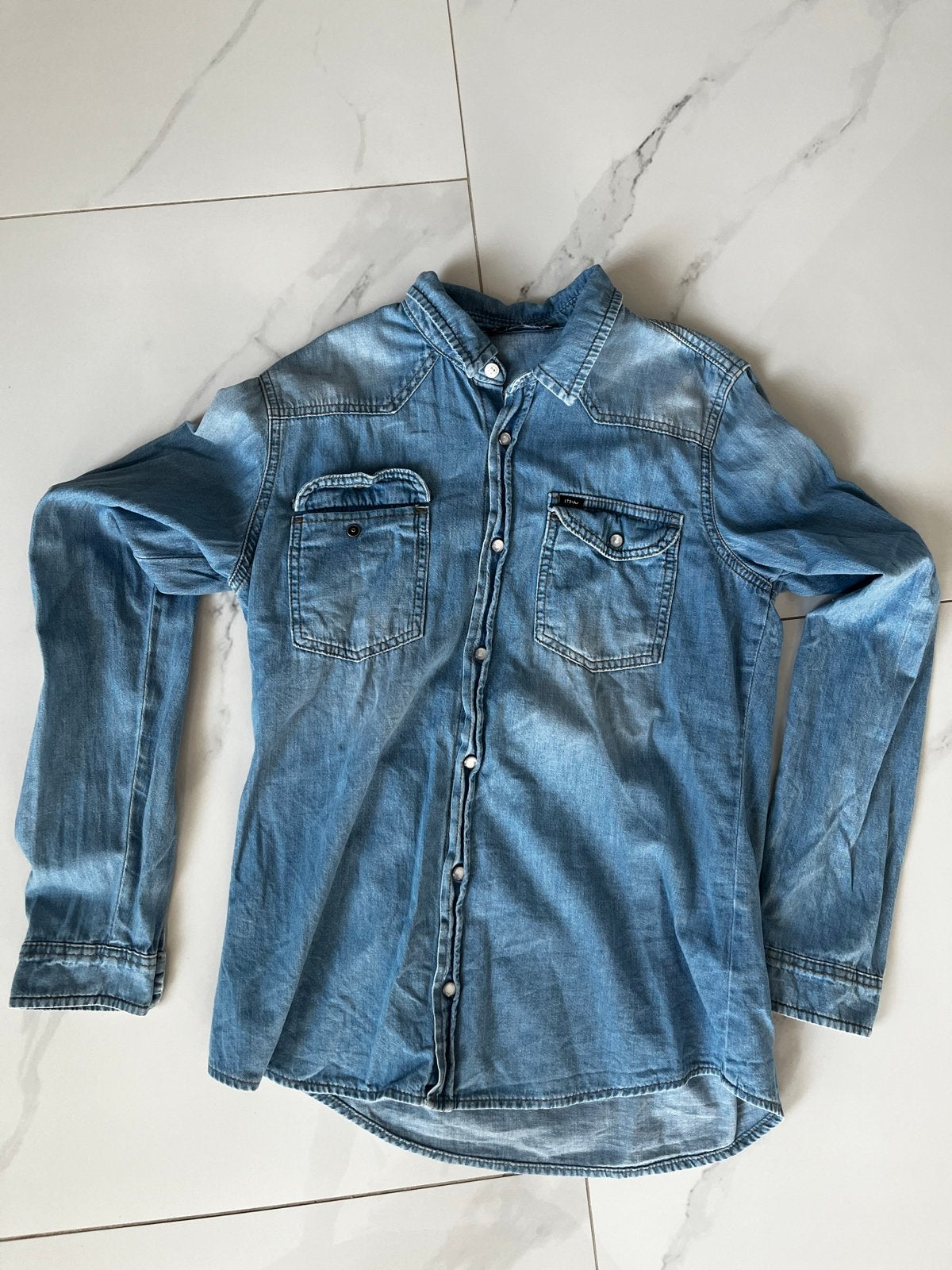 LTB Spijkerjack maat S, Kleding | Heren, Ophalen of Verzenden, Nieuw, Blauw, Halswijdte 38 (S) of kleiner