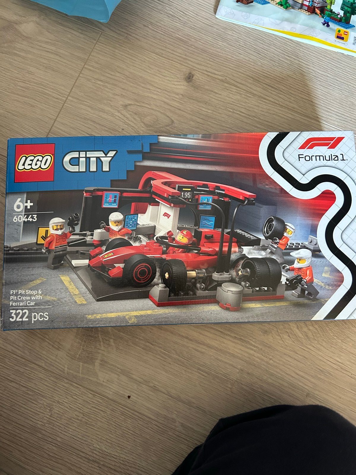LEGO City Formule 1 Pitstop & Raceauto 60443, Ophalen of Verzenden, Zo goed als nieuw, Overige merken