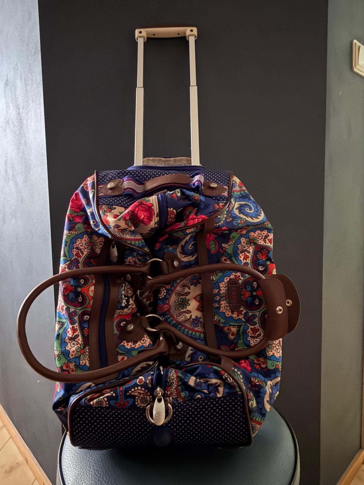 Ollily tas met beugel en wieltjes, handbagage vliegtuig, Ophalen, Uitschuifbare handgreep, Minder dan 40 cm, Minder dan 35 cm