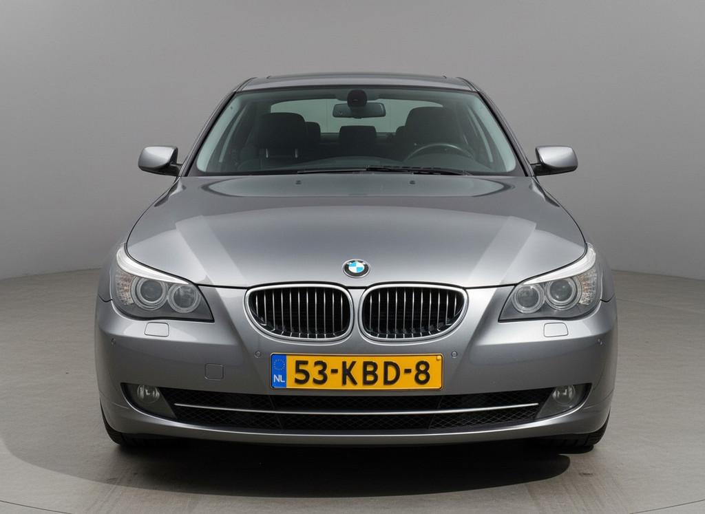 BMW 5-serie 525i Executive AUTOMAAT OPEN-DAK/CRUISE/AIRCO |, Automatische klimaatregeling, Gebruikt, Zwart, 2000 kg