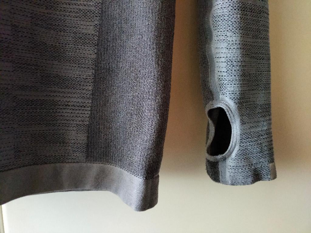 Dry quick sportshirt met duimgaten, Kleding | Heren, Sportkleding, Grijs, Gedragen, Algemeen, Maat 48/50 (M)