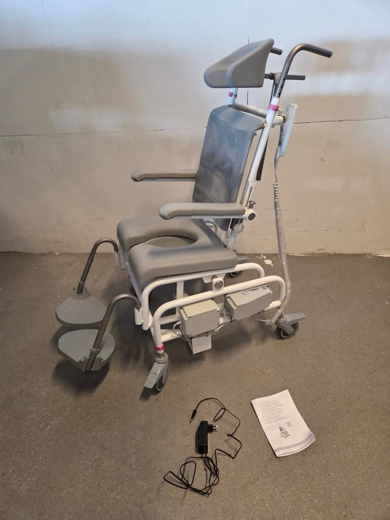 HMN M2 mini postoel / douchestoel electrisch kantelbaar, Ophalen