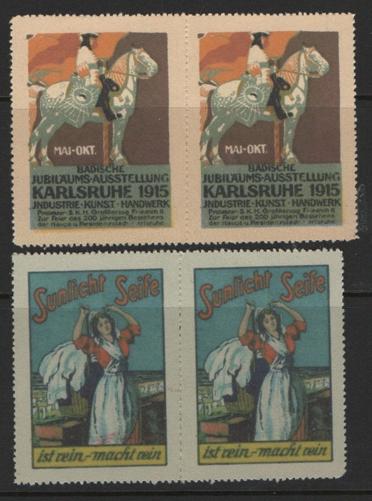 X36) sluitzegels GERMANY, Verzenden, BRD, Postfris