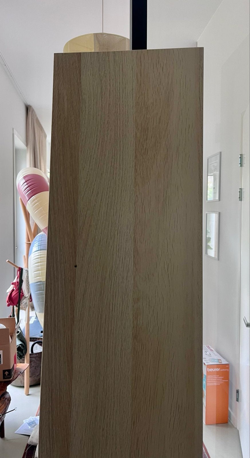 IKEA LACK Wandplank Wit Gelazuurd Eikeneffect 190x26 cm, Ophalen, Zo goed als nieuw