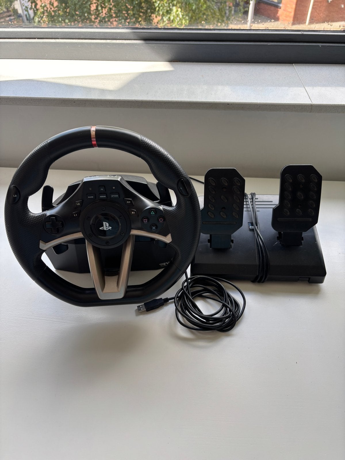 Hori Racing Wheel Apex voor PlayStation 4/5 en PC, Ophalen, Gebruikt, Stuur of Pedalen, PlayStation 4