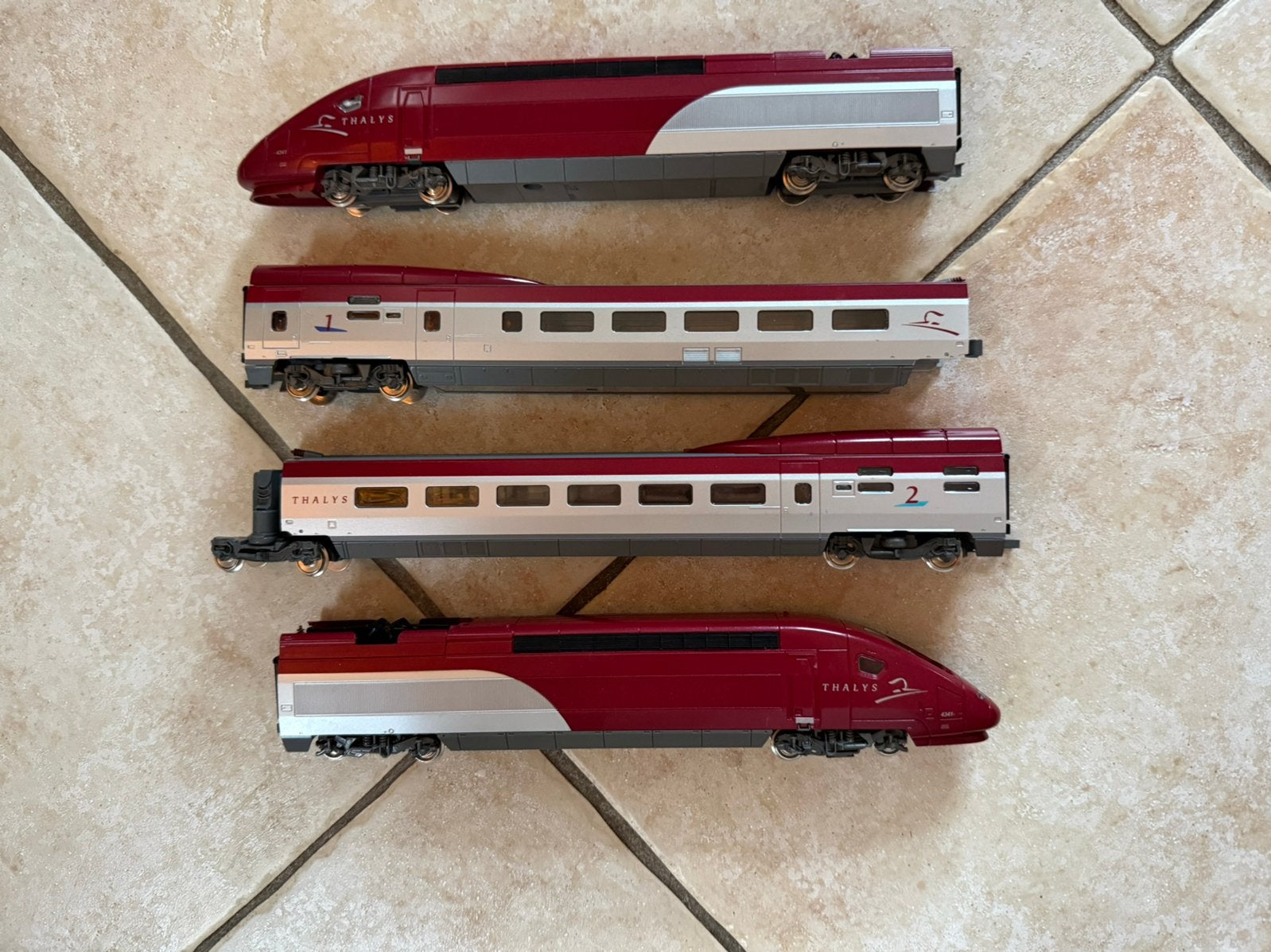 Thalys hoge snelheidstrein gelijkstroom HO nette staat, Overige merken, Ophalen of Verzenden, Zo goed als nieuw, Gelijkstroom