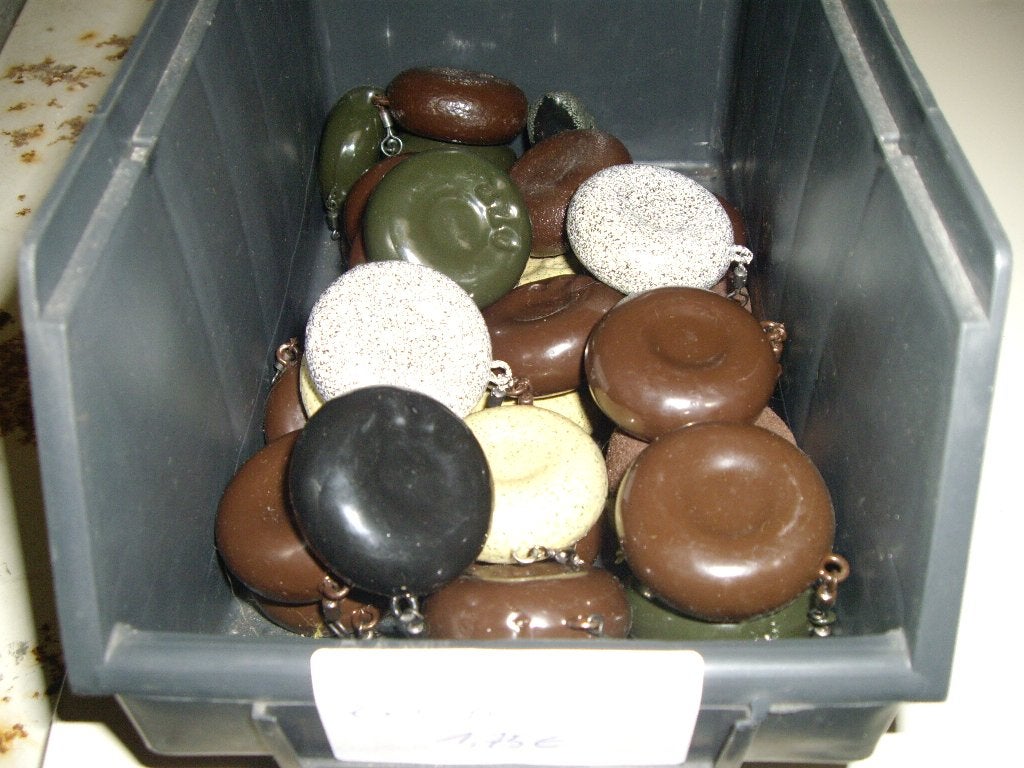 180 / 220 gram donut wartellood, karperlood, Watersport en Boten, Ophalen of Verzenden, Nieuw, Dobber of Lood