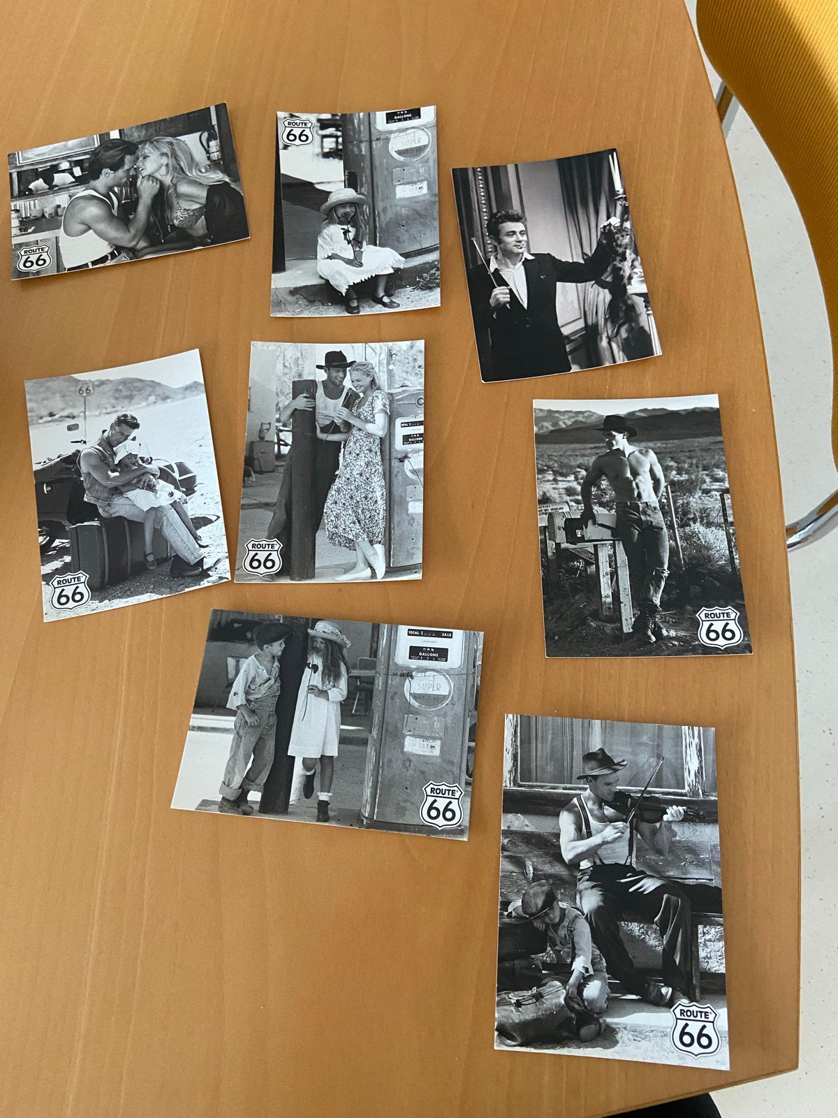 James Dean en Route 66 kaarten - Ongelopen, Ophalen of Verzenden, 1980 tot heden, Ongelopen