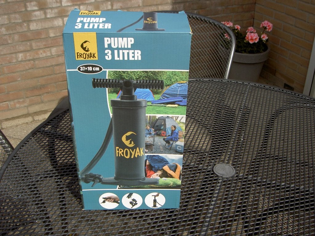 FROYAK 3 Liter lucht pomp, Ophalen, Zo goed als nieuw, Handmatig