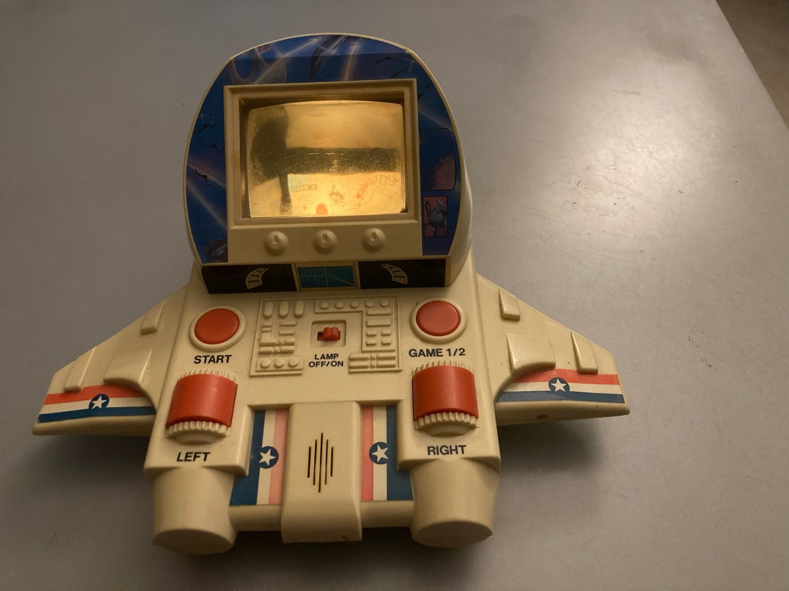 Vintage Space Invaders Watergame Jaren '80 - Handheld, Ophalen of Verzenden, Overige merken, Gebruikt