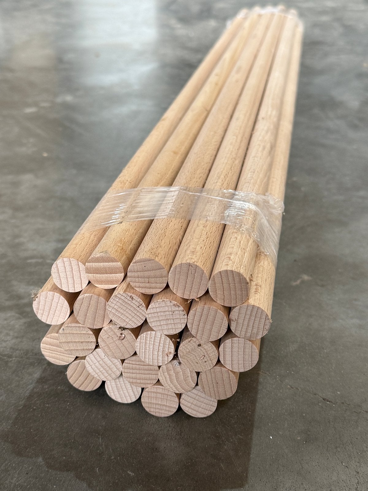 350x Beuken rondhout Ø20 mm 100 cm, Minder dan 25 mm, Overige typen, Nieuw, Ophalen of Verzenden