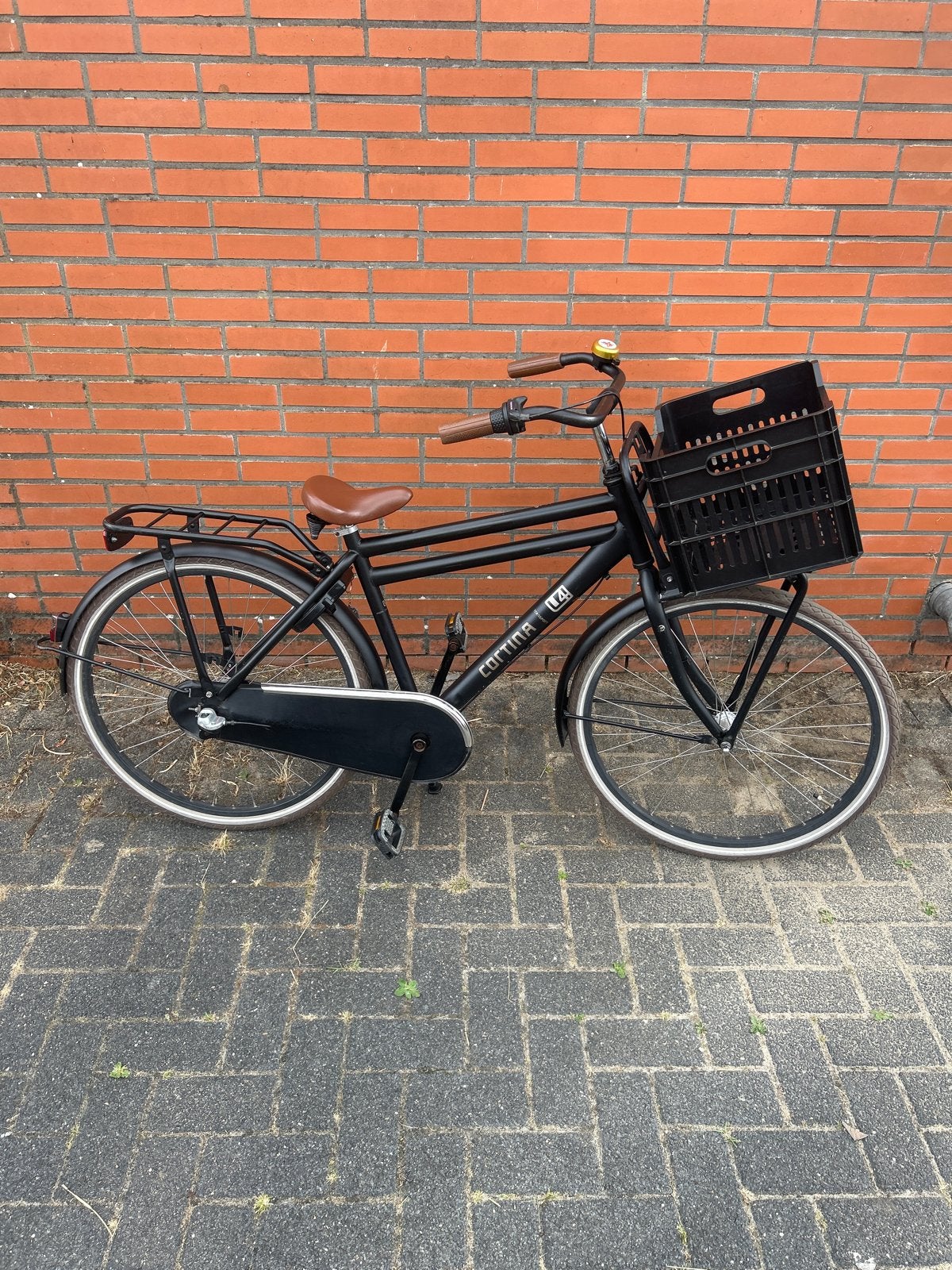 Cortina U4 Transportfiets - Zwart - 26 inch