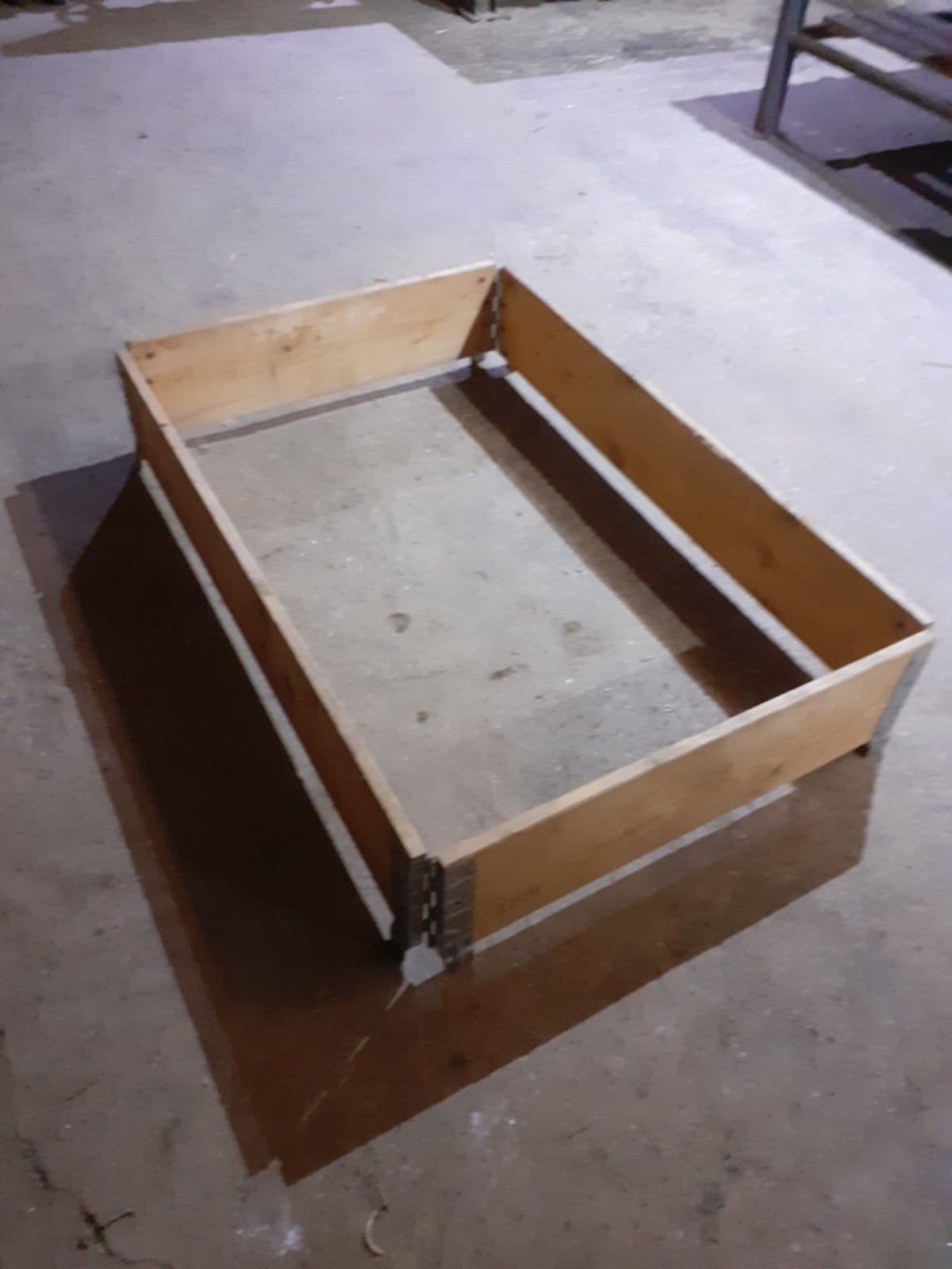 Palletranden opzetranden plantenbak tuintje Europallets €10, Ophalen, Gebruikt, Minder dan 180 cm, Planken