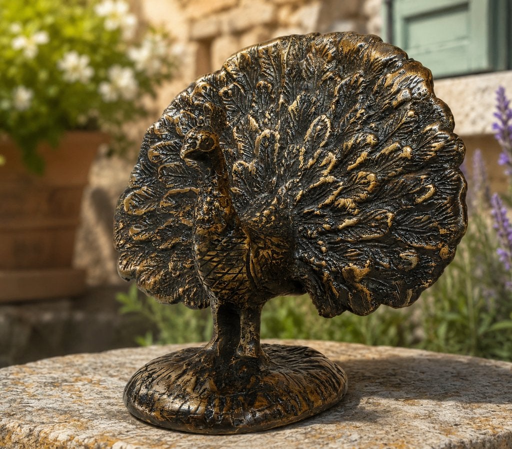 PAUW / bronzen beeld, Ophalen of Verzenden, Nieuw, Vogel, Beeldje of Figuurtje