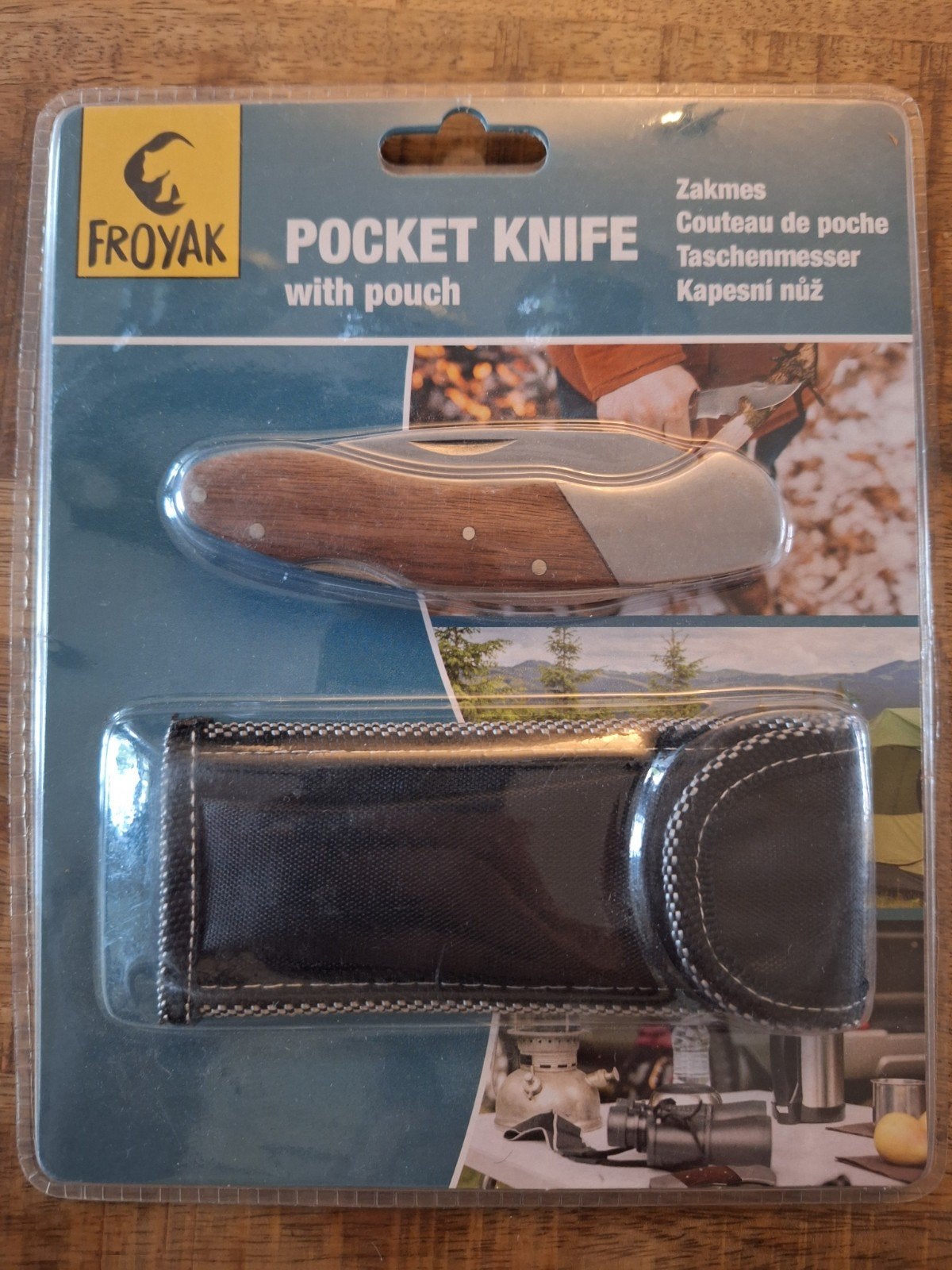 Froyak Zakmes met etui - Nieuw in verpakking, Ophalen of Verzenden