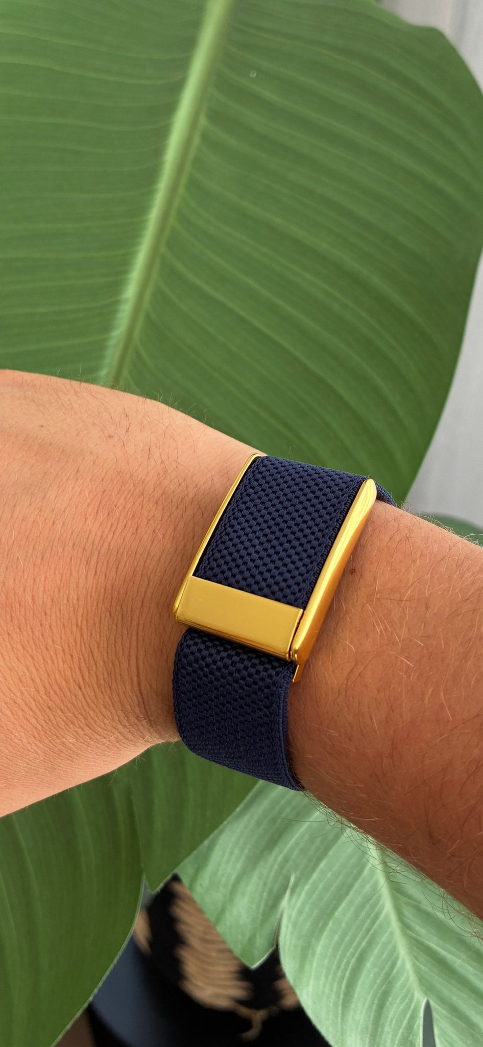 Nieuw bandje geschikt voor Whoop 5.0 - Donkerblauw, Ophalen of Verzenden, Nieuw, Blauw