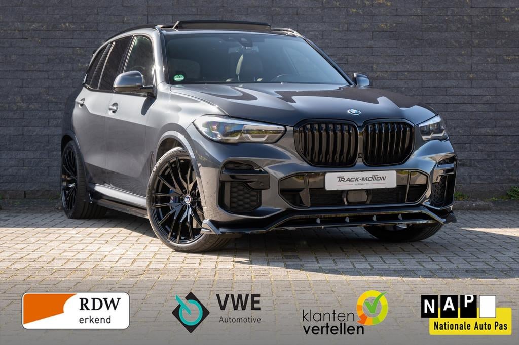 BMW X5 XDrive45e M-sport High Executive Panoramadak, Auto's, Gebruikt, 394 pk, Vierwielaandrijving, Hybride Elektrisch/Benzine
