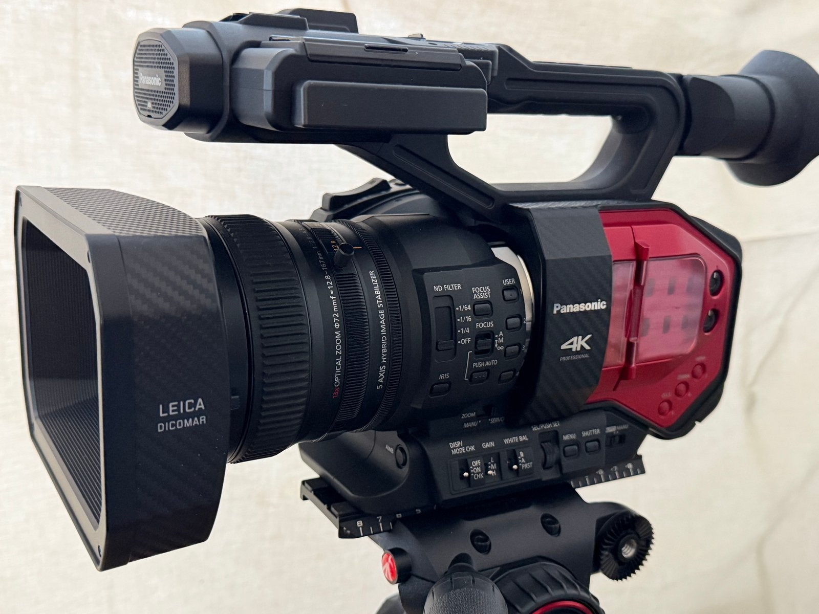 Panasonic Professionele 4K Camera (z.g.a.n.), Full HD, Panasonic, Ophalen of Verzenden, Zo goed als nieuw