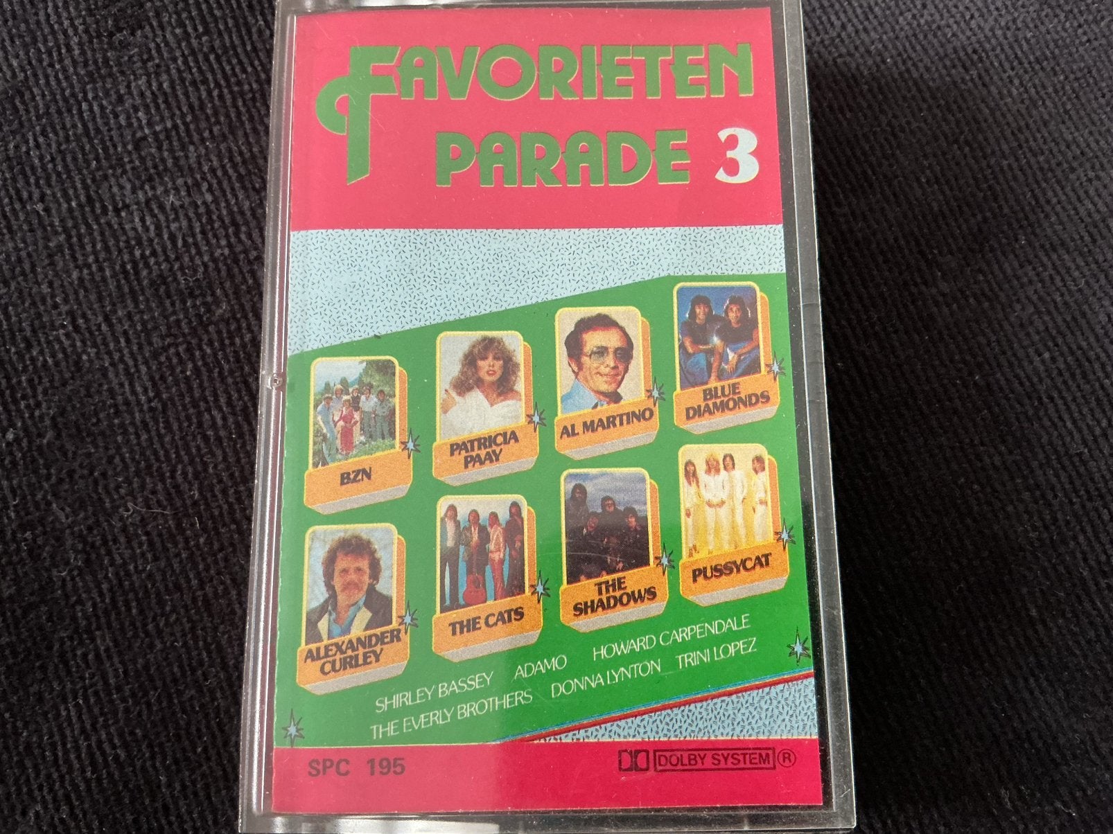 Favorieten Parade3 cassettebandje, Cd's en Dvd's, Ophalen of Verzenden, Zo goed als nieuw, Pop, 1 bandje